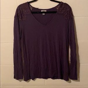 Purple old navy long sleeve